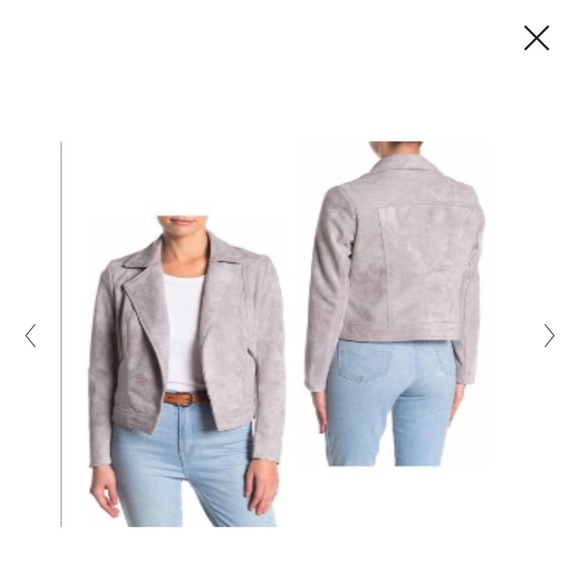 Philosophy Jackets & Blazers - Philosophy faux suede moto jacket size 1x